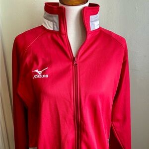 Mizuno Athletic Full Zip Jacket With Pockets